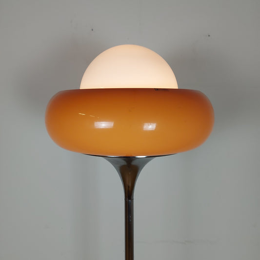 Harvey Guzzini "tulip" floor lamp for Meblo Italy 1960s