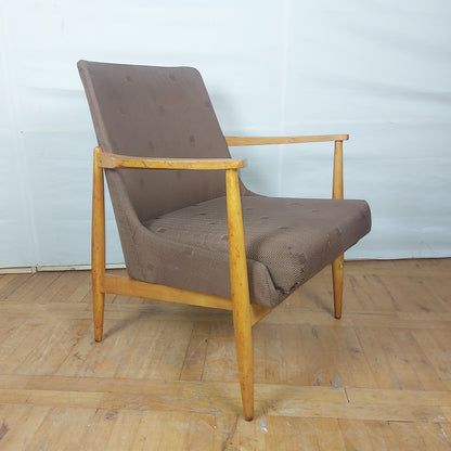 Mid-century modern armchair by László Heczendorfer 1960s