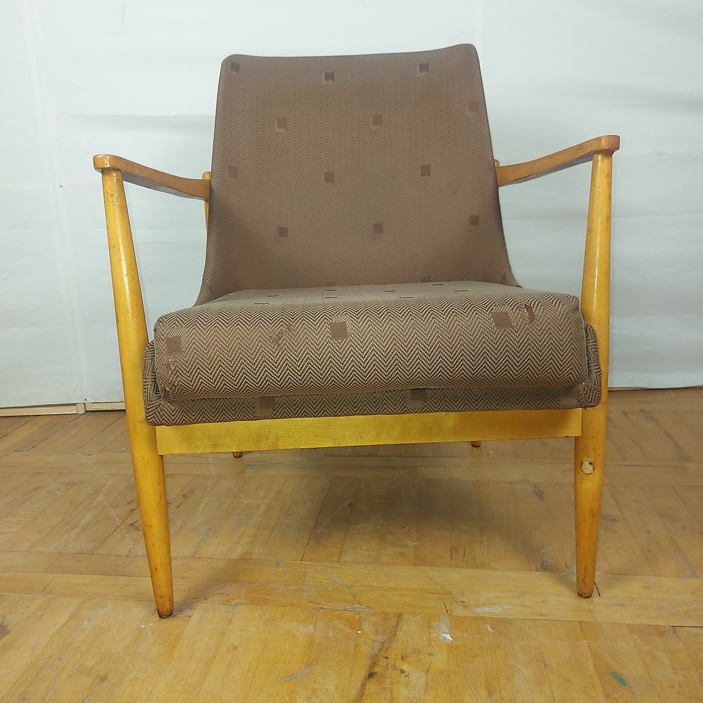 Mid-century modern armchair by László Heczendorfer 1960s