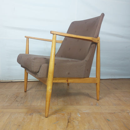 Mid-century modern armchair by László Heczendorfer 1960s