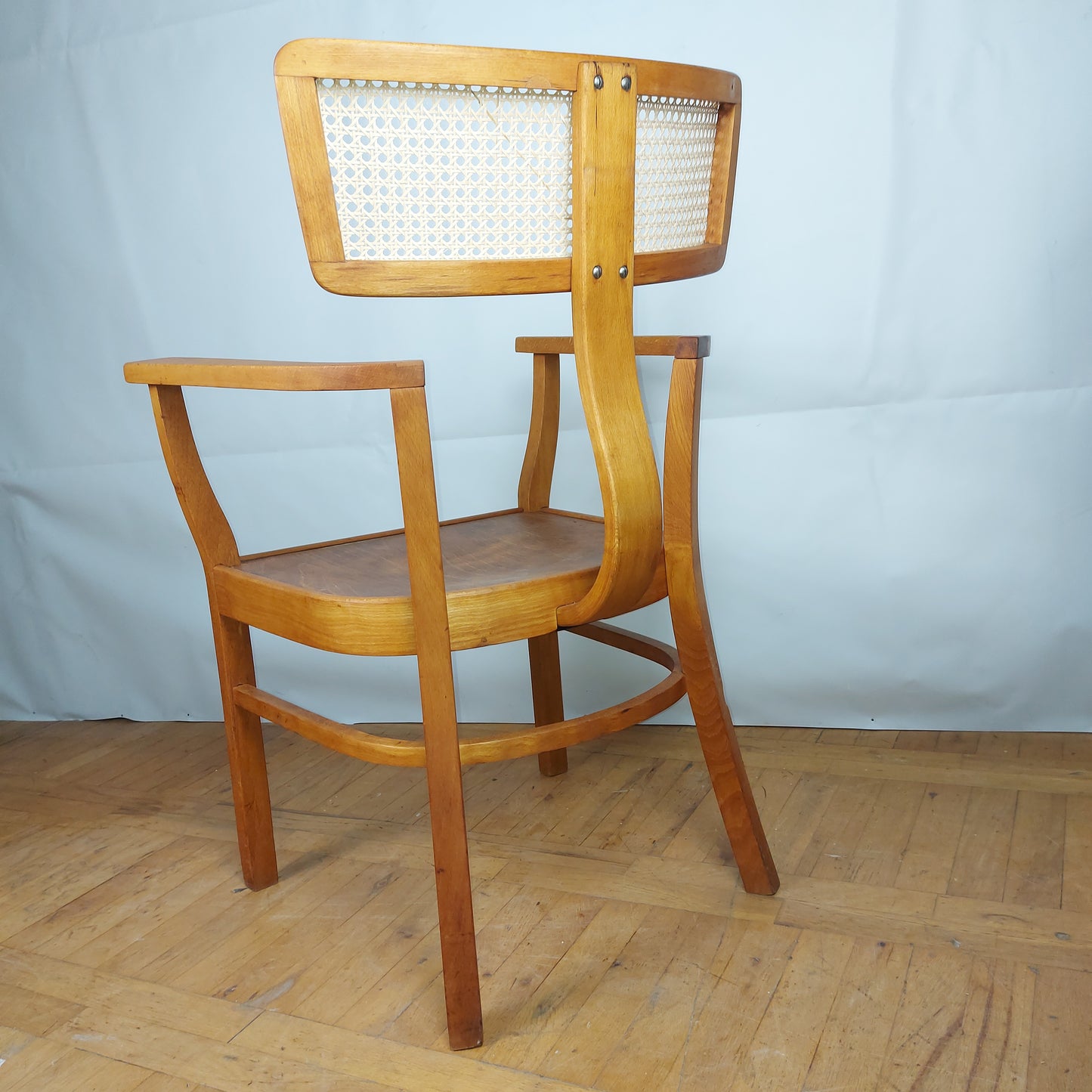 Lajos Kozma beech wood chair for Szék és Faárugyár Rt. 1930s