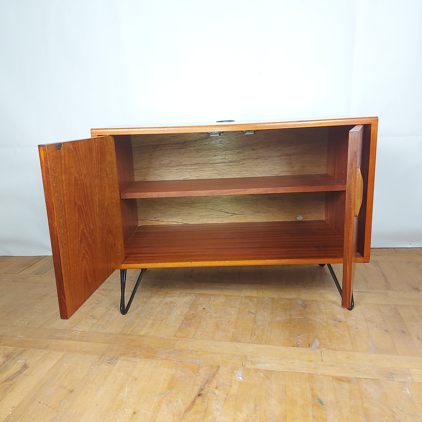 GPlan sideboard on hairpin legs 1970s