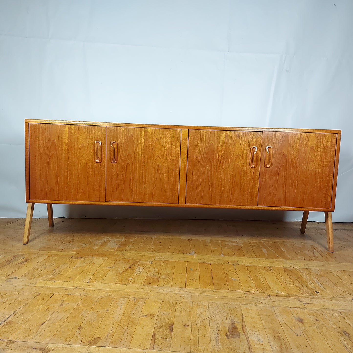 GPlan sideboard on beech legs 1970s