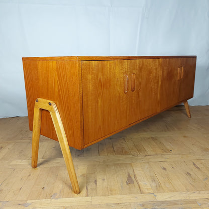 GPlan sideboard on beech legs 1970s