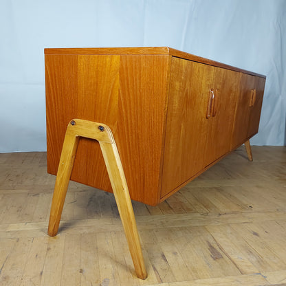 GPlan sideboard on beech legs 1970s