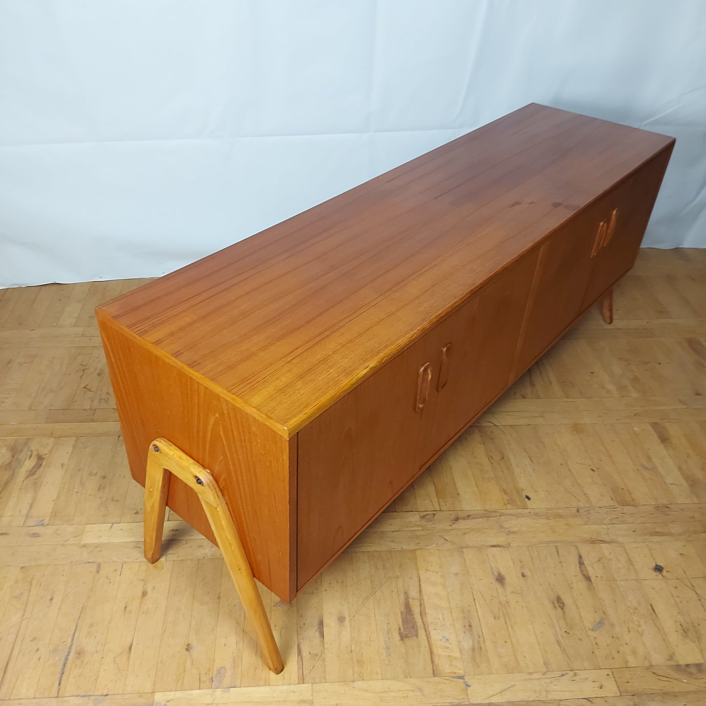 GPlan sideboard on beech legs 1970s