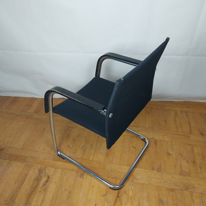 Set of 4 steel chair by Antonio Citterio for Vitra 1990s