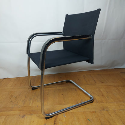 Set of 4 steel chair by Antonio Citterio for Vitra 1990s