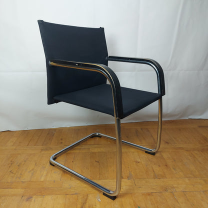 Set of 4 steel chair by Antonio Citterio for Vitra 1990s