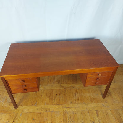 Danish teak "Domino" writing desk 1970s