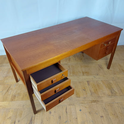 Danish teak "Domino" writing desk 1970s