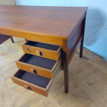 Danish teak "Domino" writing desk 1970s