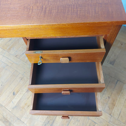 Danish teak "Domino" writing desk 1970s