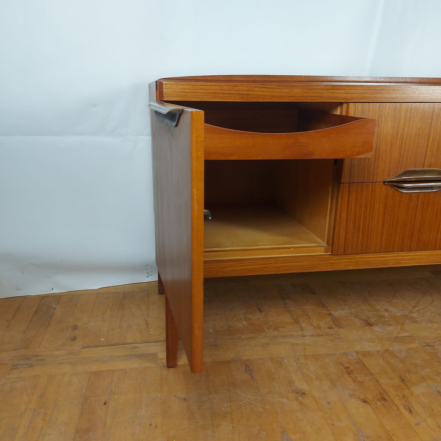 British Remploy teak sideboard 1960s