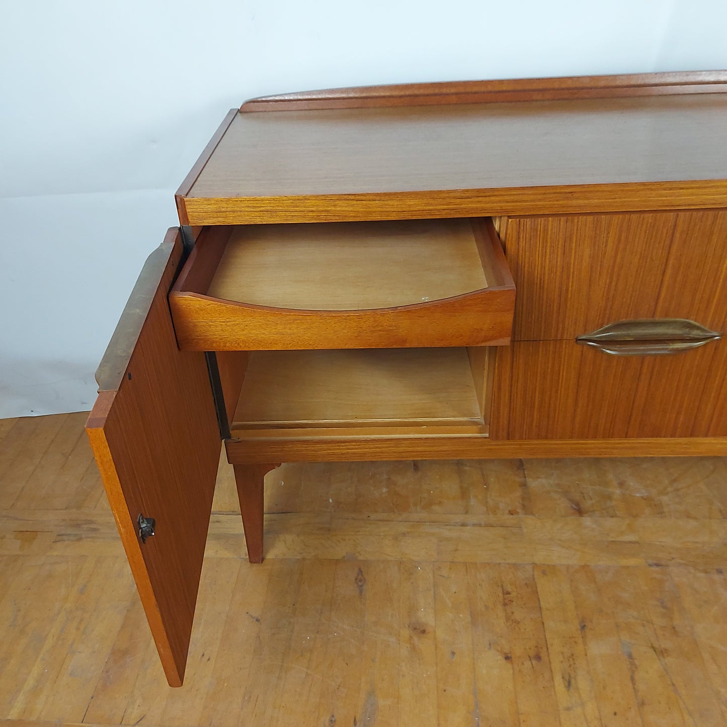 British Remploy teak sideboard 1960s