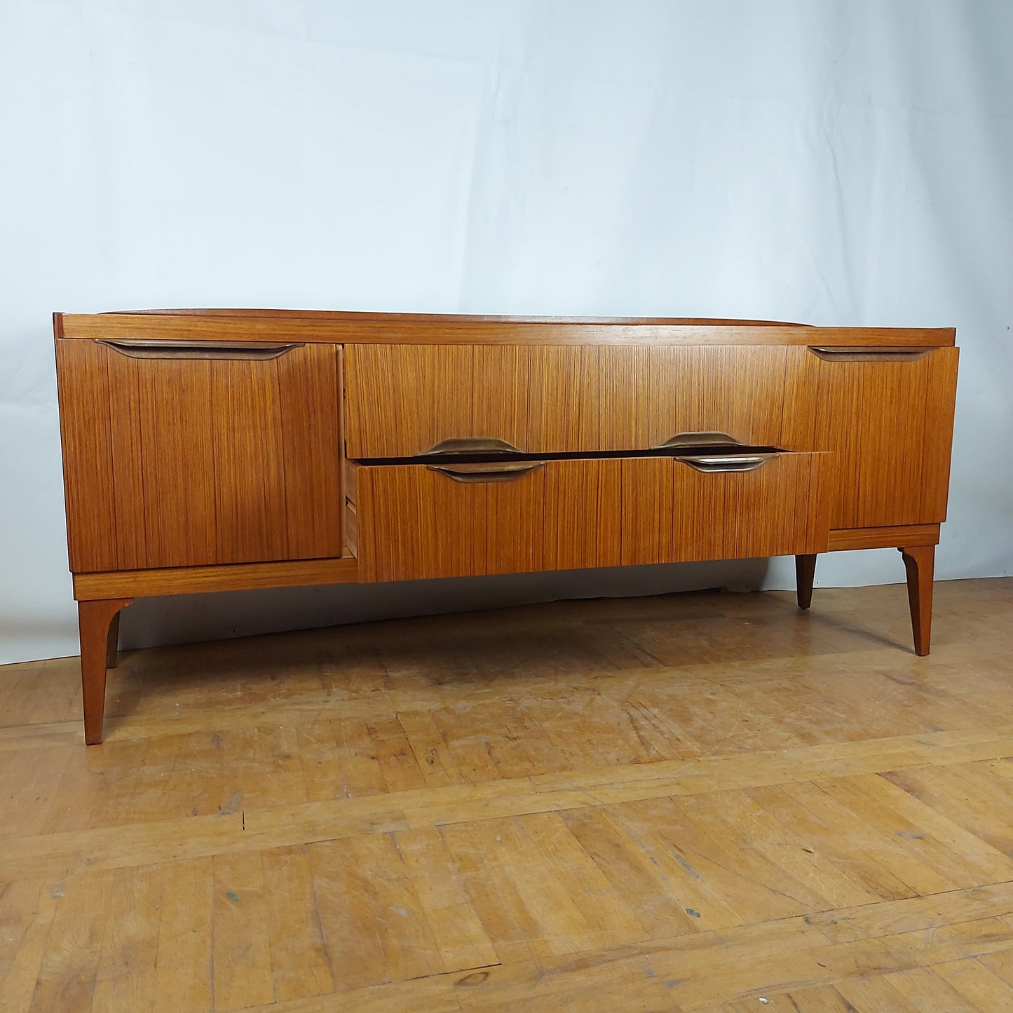 British Remploy teak sideboard 1960s