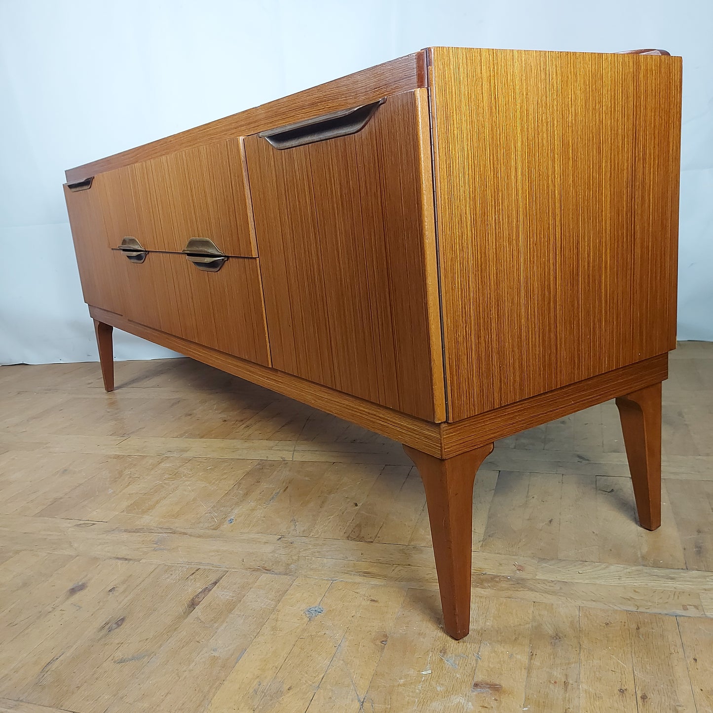 British Remploy teak sideboard 1960s