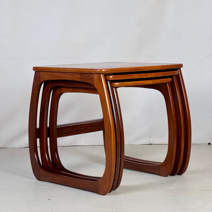 Nathan Teak Nest of Tables, 1960s