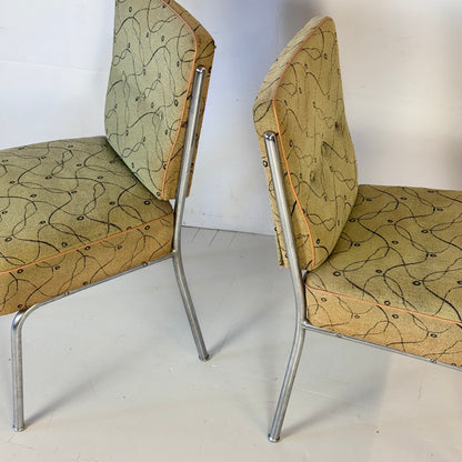 Bauhaus Tubular Steel Chair by József Peresztegi, 1960s