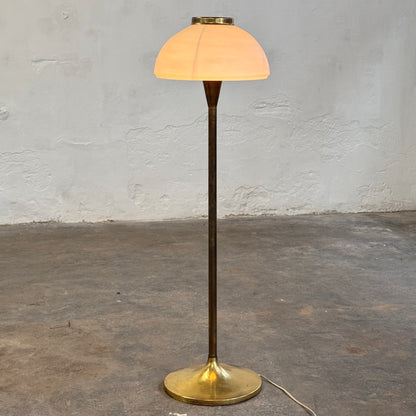 Hungarian Copper Floor Lamp by Iparművészeti Vállalat, 1960