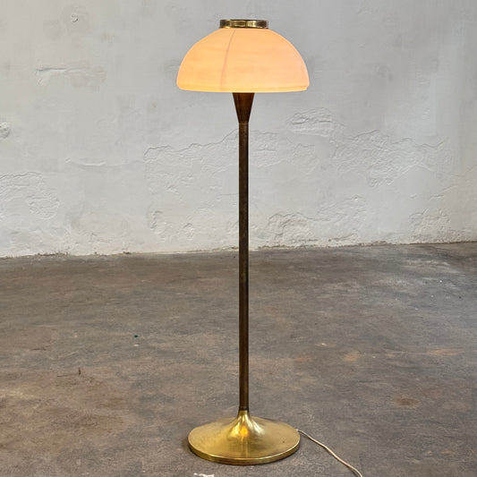 Hungarian Copper Floor Lamp by Iparművészeti Vállalat, 1960