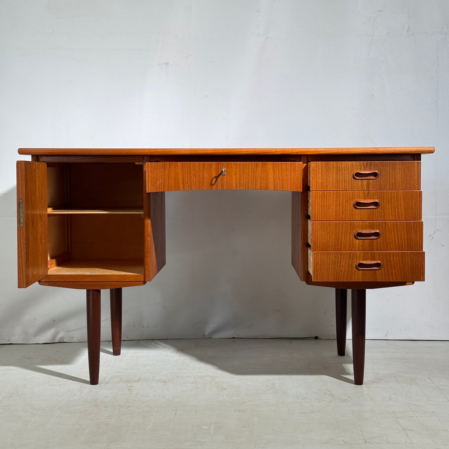 Danish Teak Writing Desk, 1960s