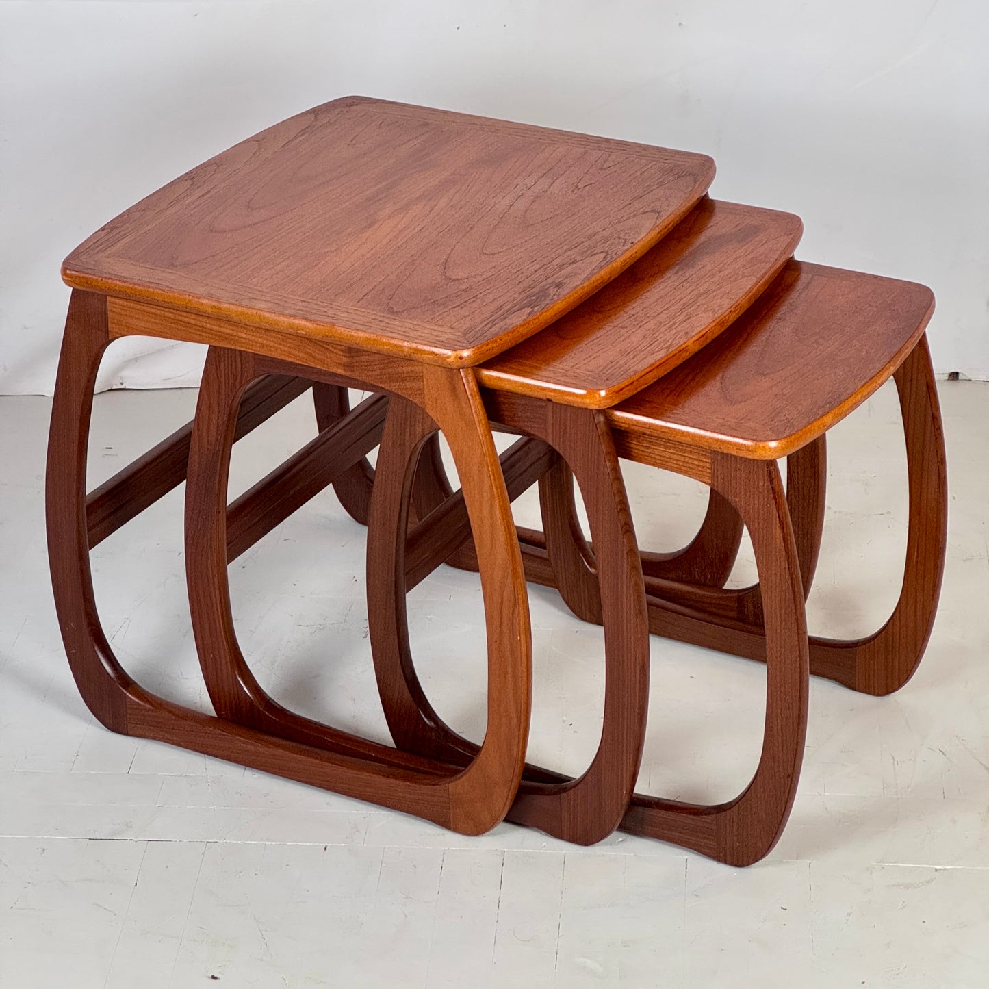 Nathan Teak Nest of Tables, 1960s