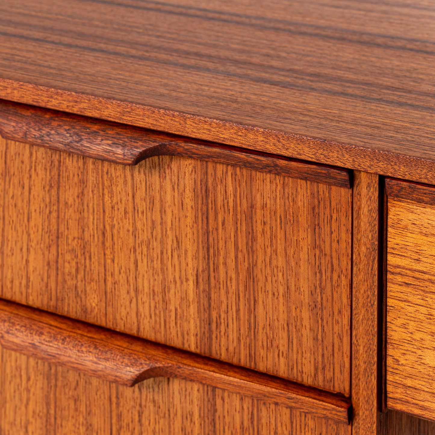 Fully refurbished GRANGE teak writing desk