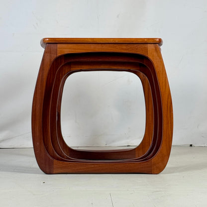 Nathan Teak Nest of Tables, 1960s