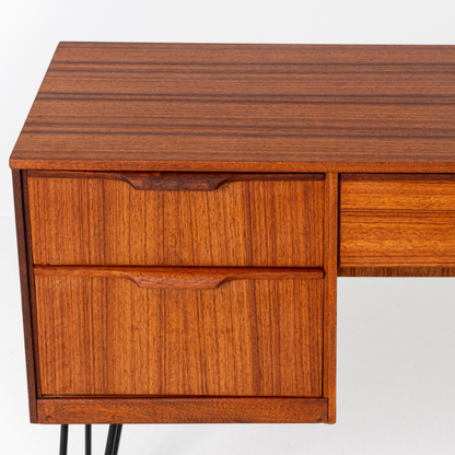 Fully refurbished GRANGE teak writing desk