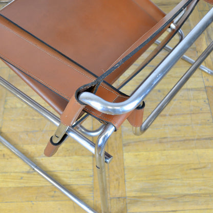 replica of Marcel Breuer "Wassily" chair