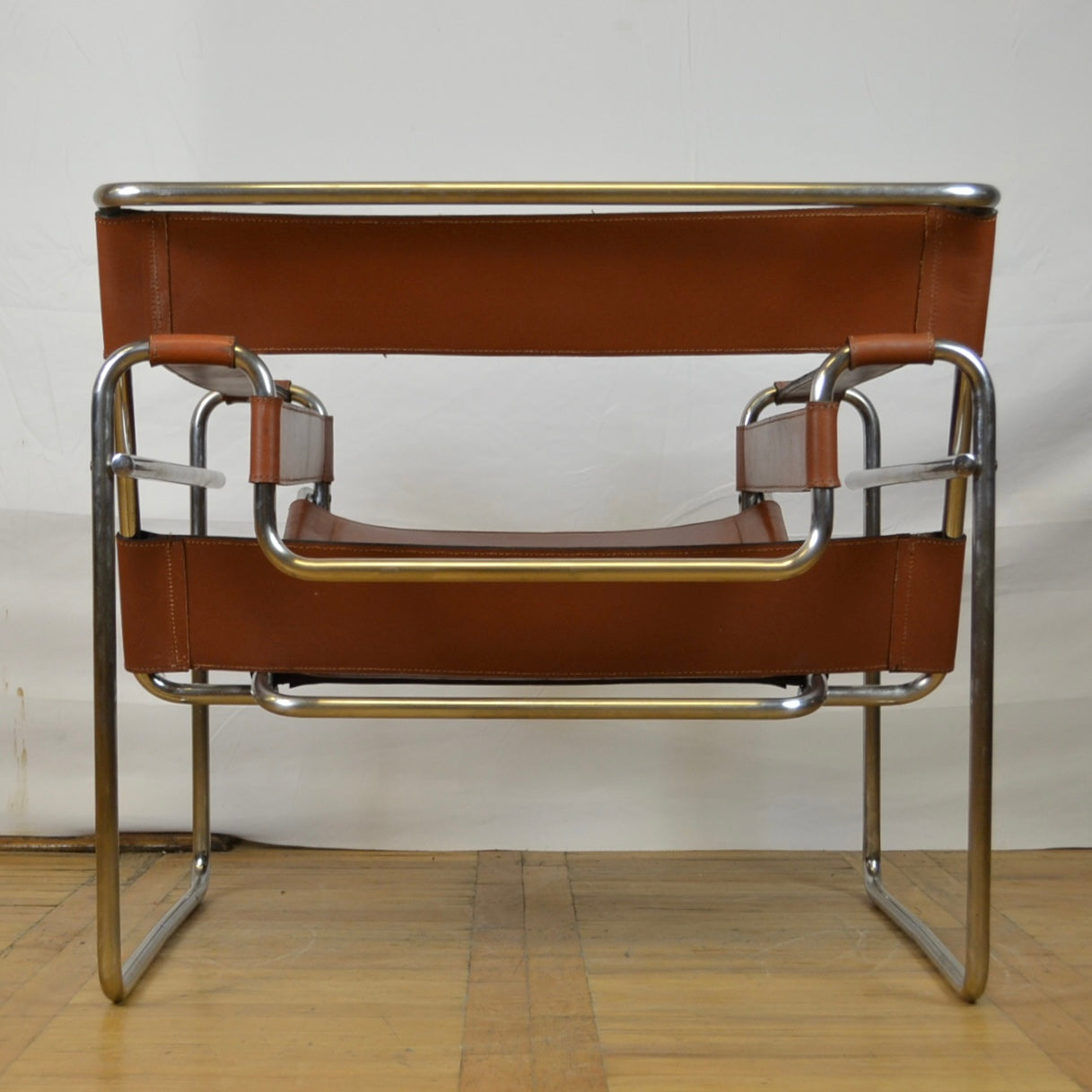 replica of Marcel Breuer "Wassily" chair