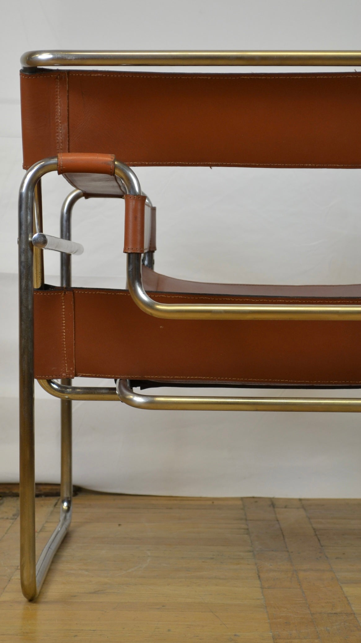 replica of Marcel Breuer "Wassily" chair