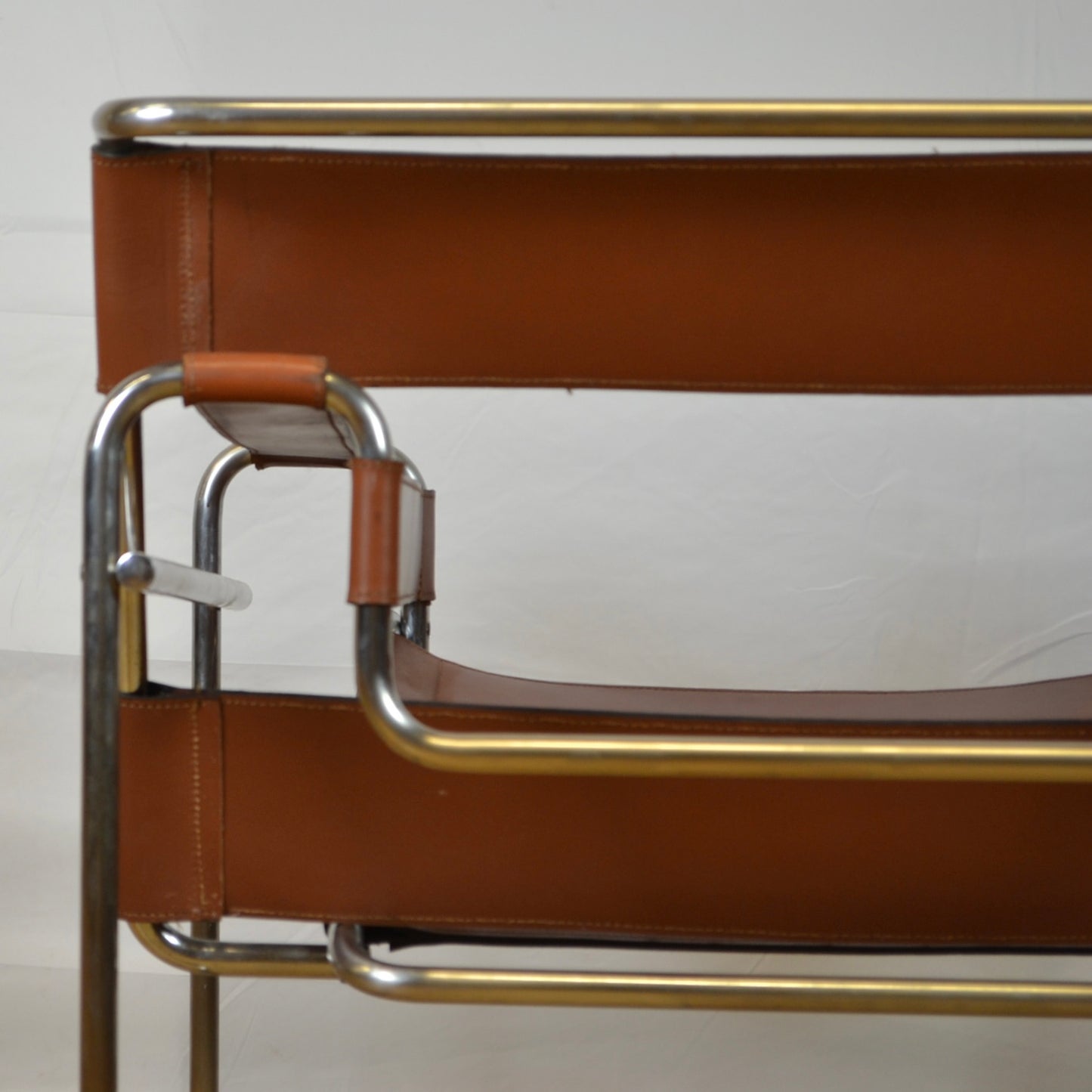 replica of Marcel Breuer "Wassily" chair