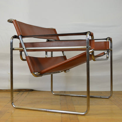 replica of Marcel Breuer "Wassily" chair