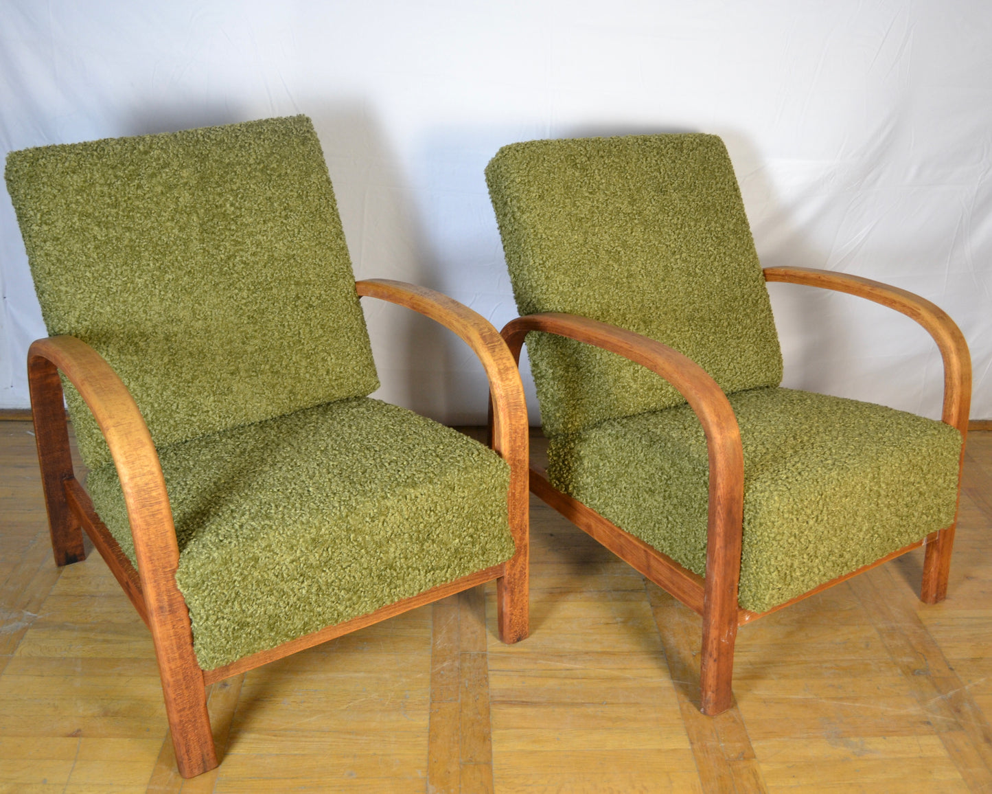 Pair of art-deco armchairs 1930s