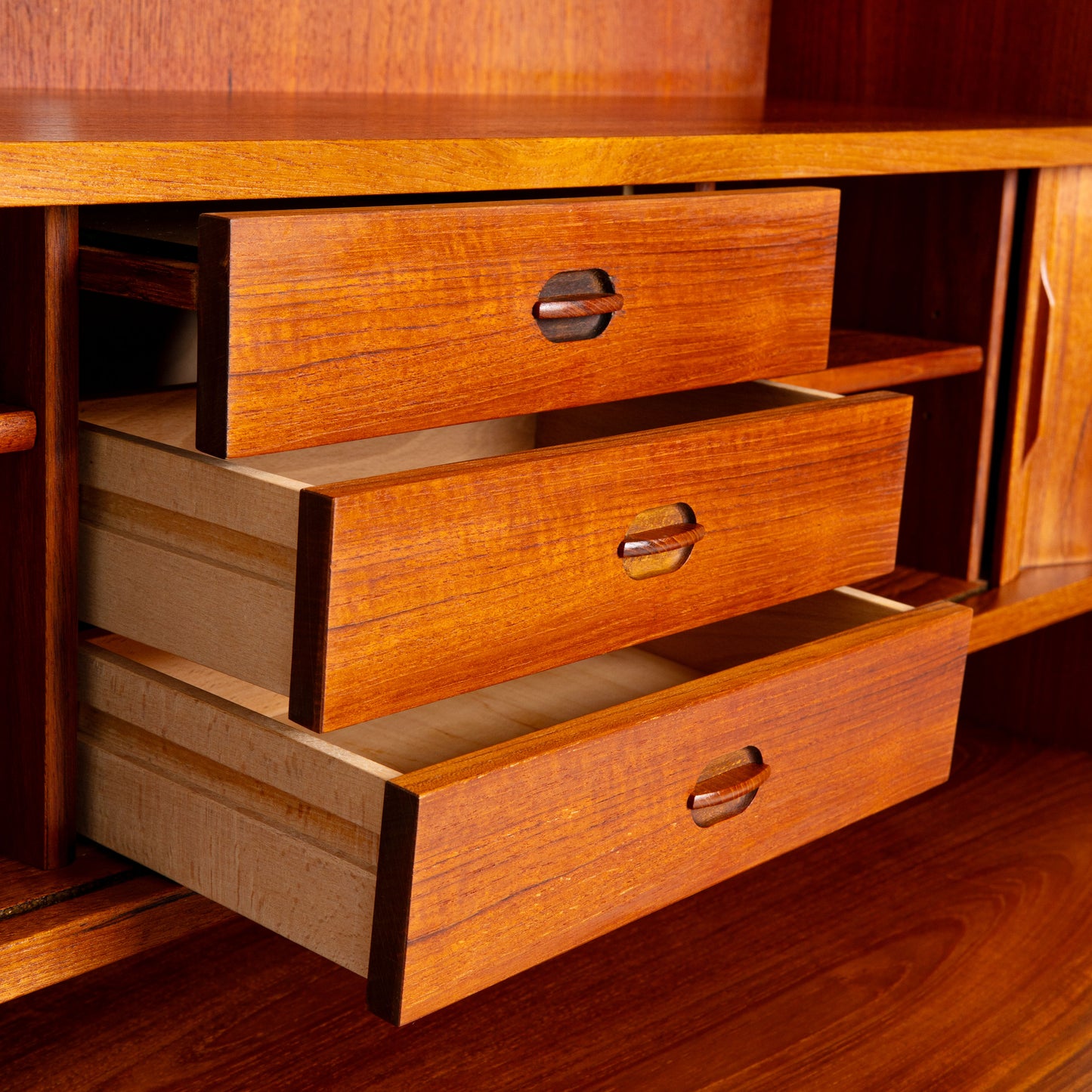 Teak bureau (or secretary) by Børge Mogensen 1960s