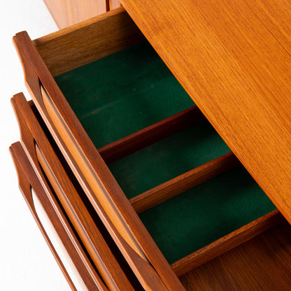 British Beautility teak sideboard 1960s