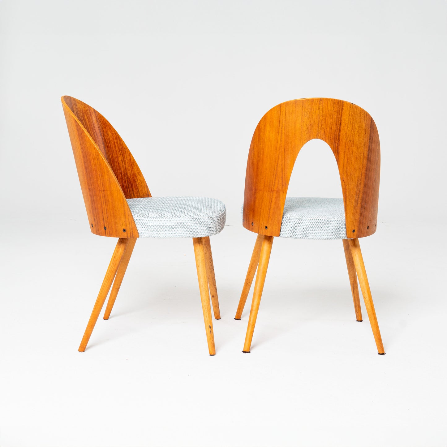 Set of 4 Tatra Nabytok chair by Antonin Suman 1960s