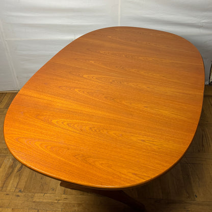 GPlan teak extendable dining table 1960s