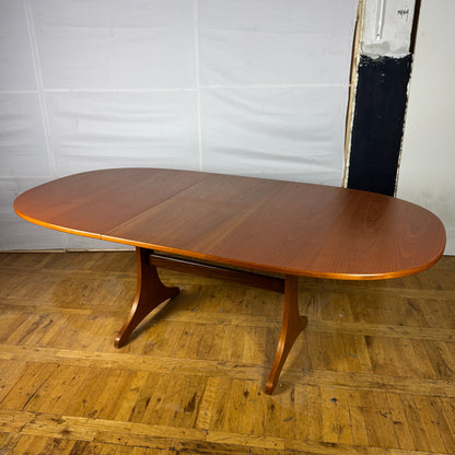 GPlan teak extendable dining table 1960s