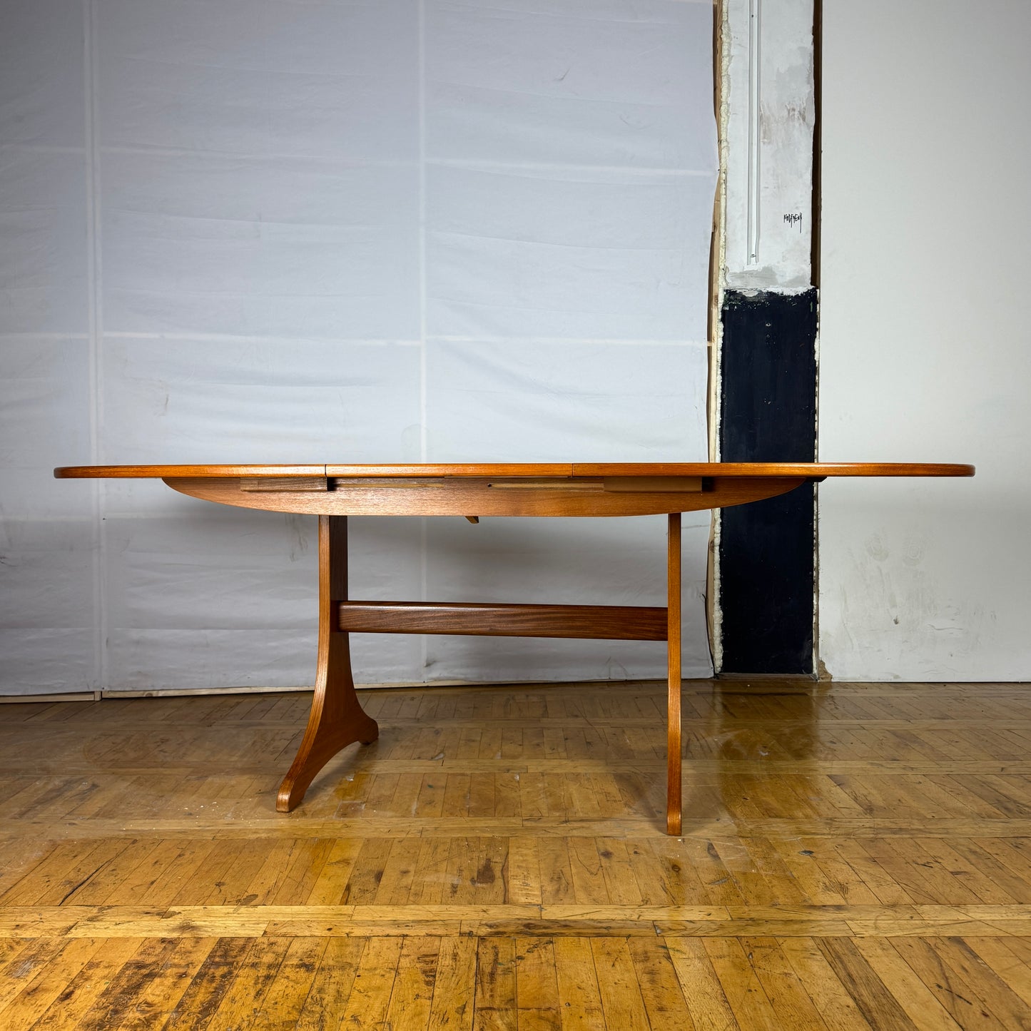 GPlan teak extendable dining table 1960s