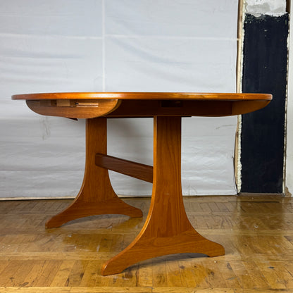 GPlan teak extendable dining table 1960s