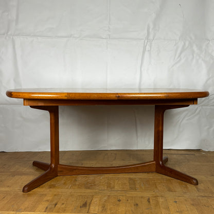 Benny Linden Danish teak dining table 1970s