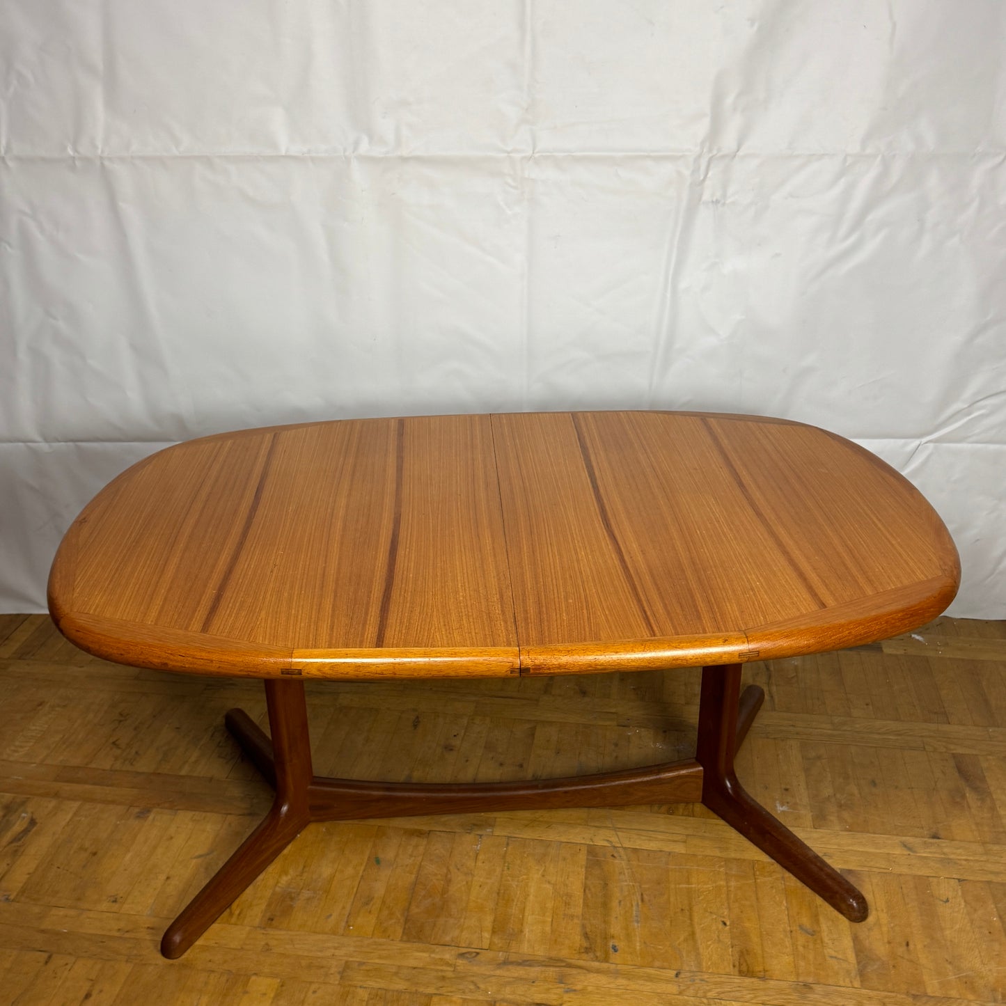 Benny Linden Danish teak dining table 1970s