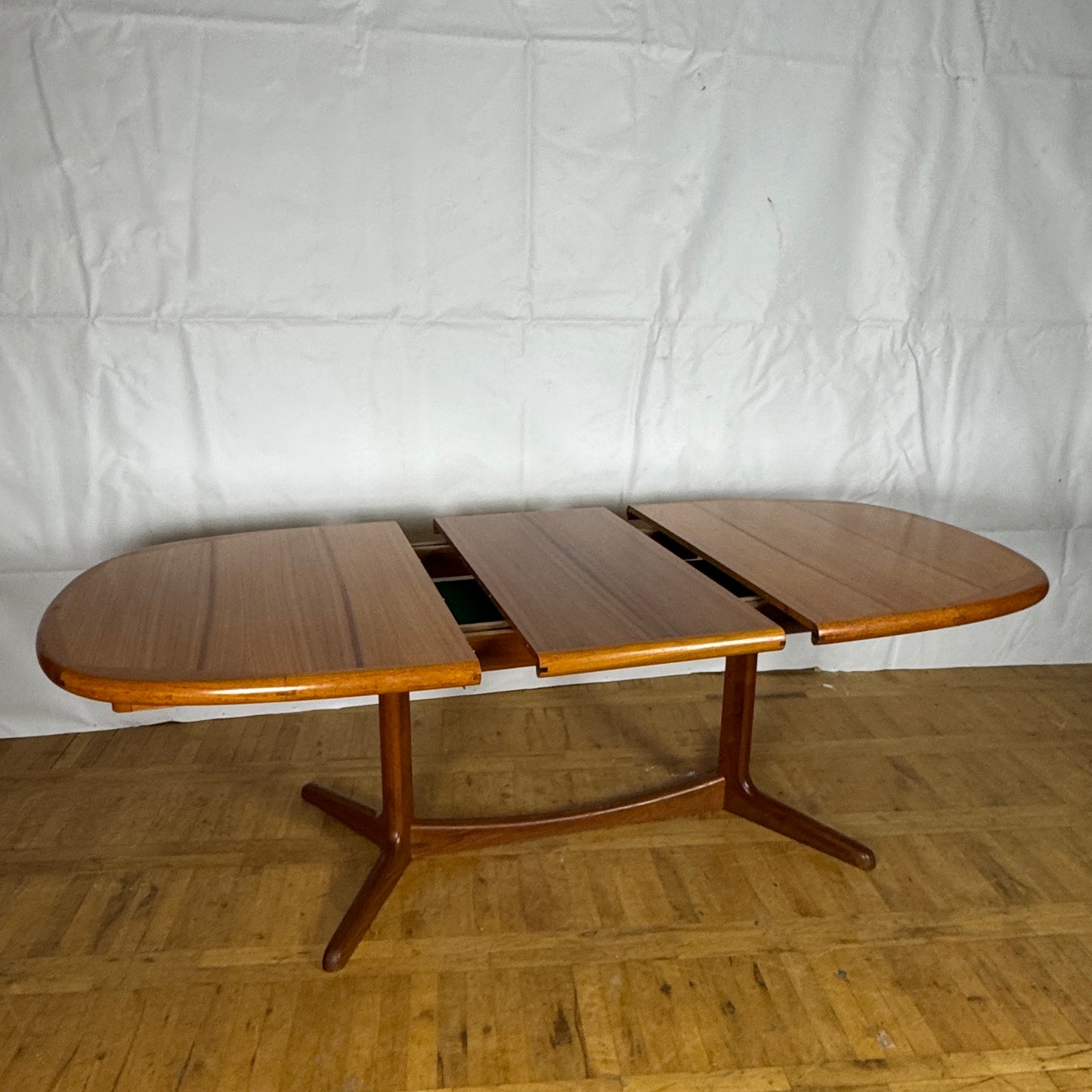 Benny Linden Danish teak dining table 1970s