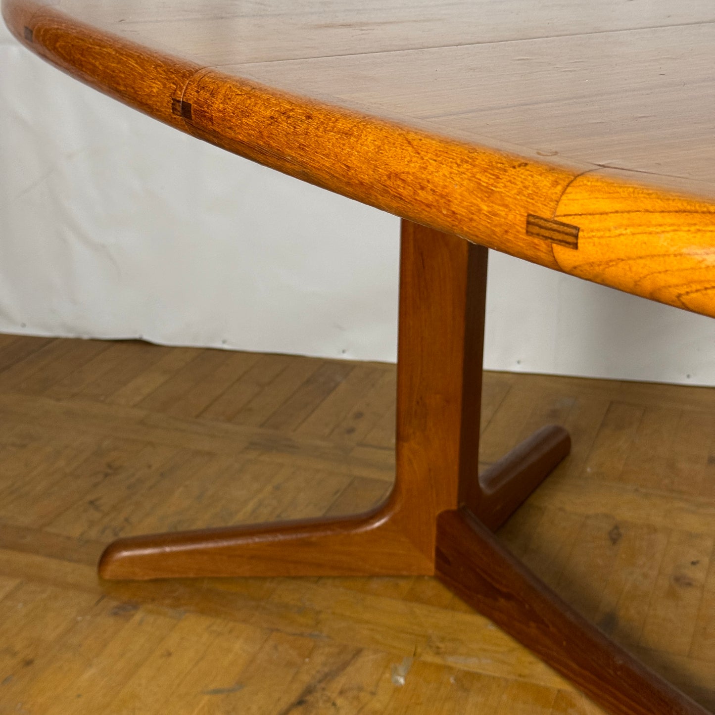 Benny Linden Danish teak dining table 1970s