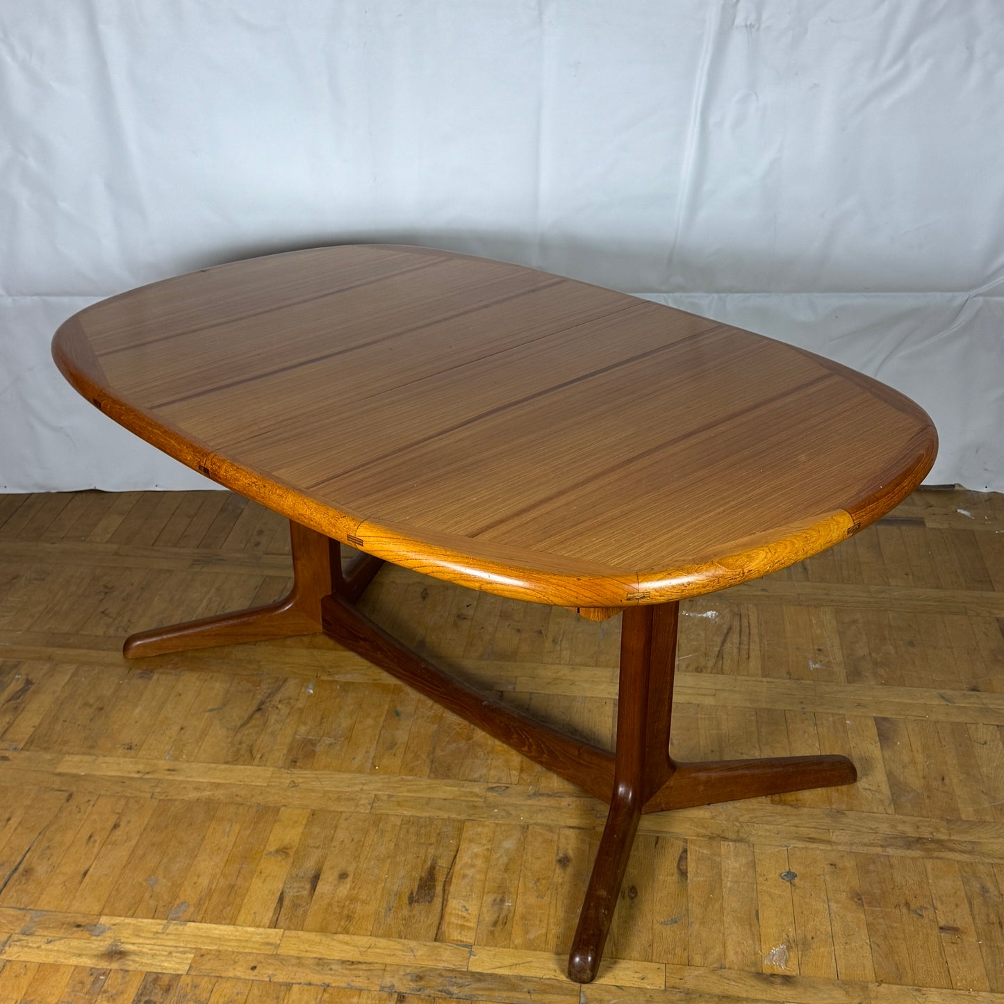 Benny Linden Danish teak dining table 1970s