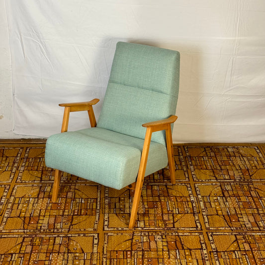 Fully refurbished mid-century armchair 1960s