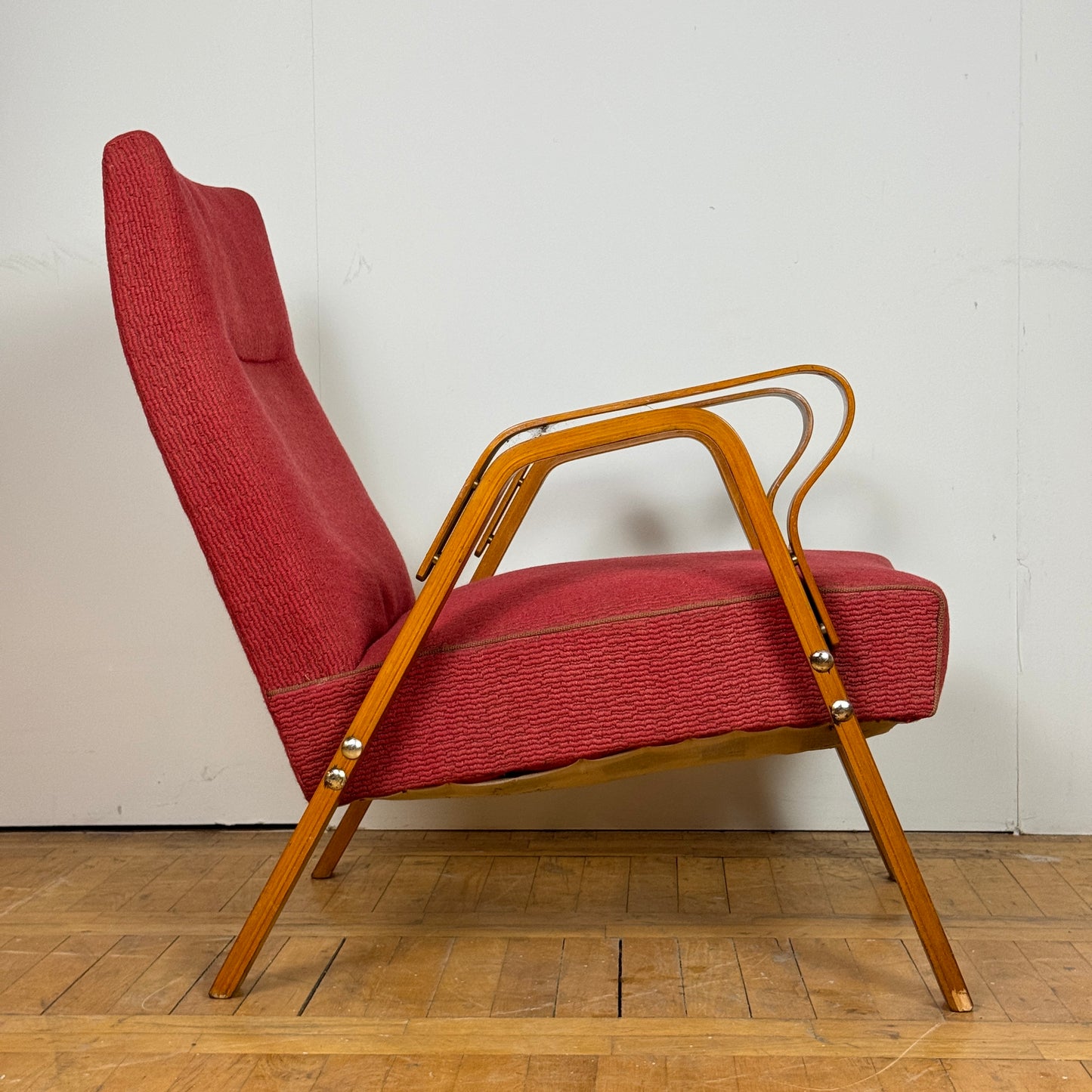 Pair of Frantisek Jirak armchair for Tatra Nabytok 1960s